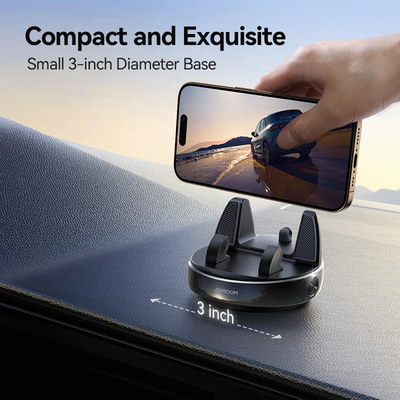 Dashboard Car Phone Mount Holder One-Handed Operation Car Navigation Holder For 4.7-7 Inch Phones 360 Degree Rotation JR-ZS330