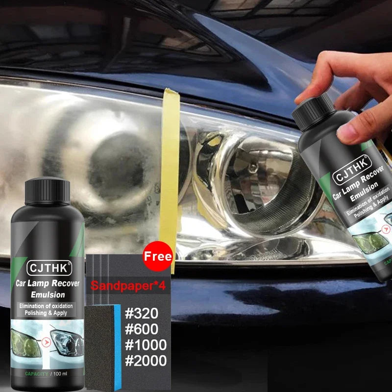 Headlight Restoration Emulsion- Revitalize Clarity and Safety
