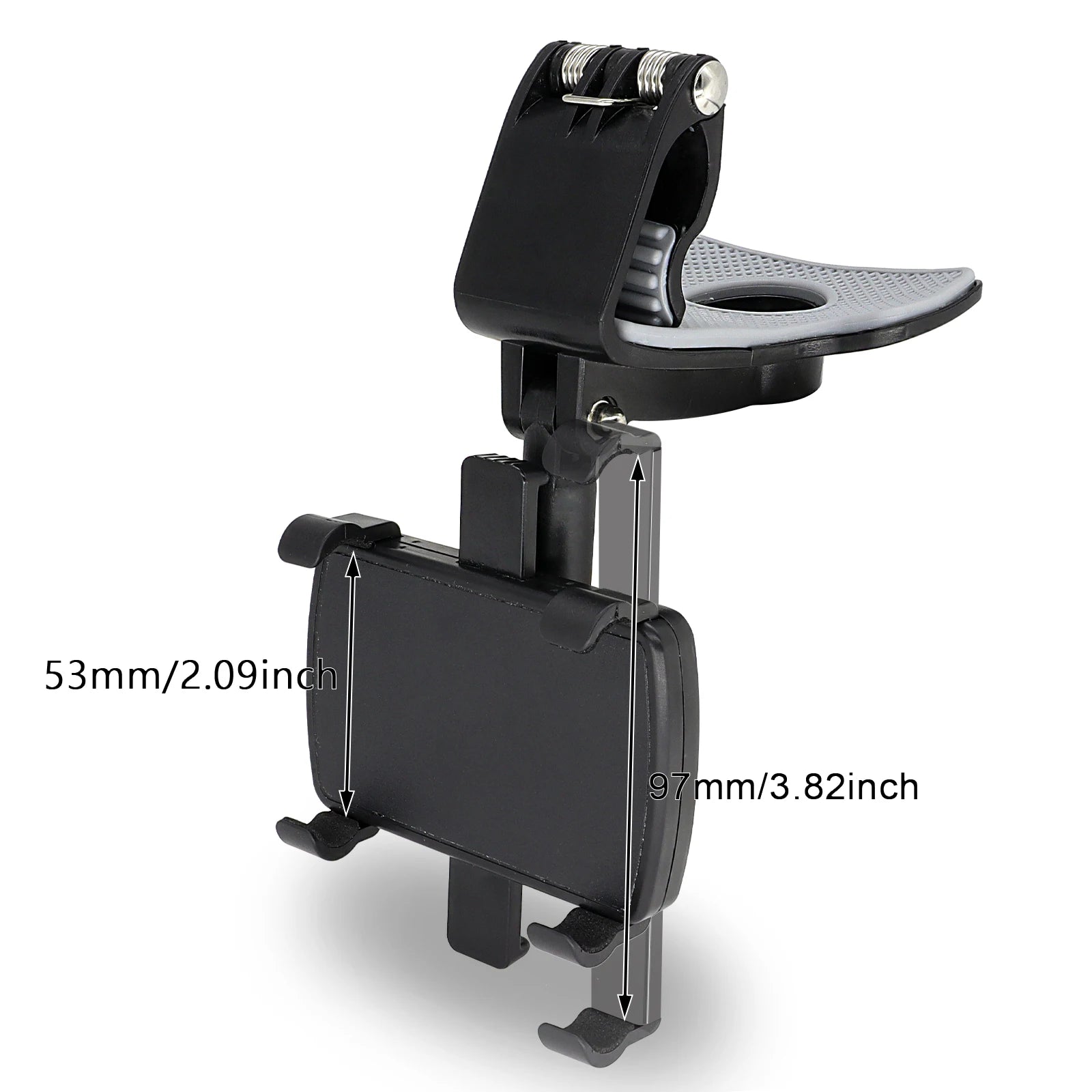 Mobile Phone Holder Dashboard Car Mount Dash 360° Rotation Stand Cradle Panel Multi-Functional Universal GPS Bracket Holder Clip
