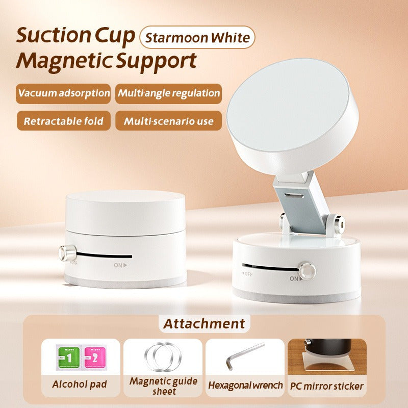 Magnetic Suction Cup Phone Holder for Car and Home Use