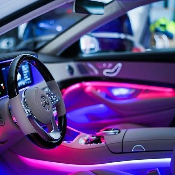 Car Interior Gap LED Strip Light Kit, Music Activated