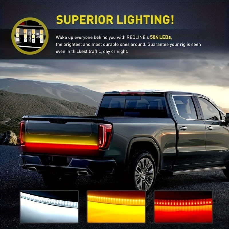 60IN Flowing LED Car Rear Light Strip - Dynamic Decorative Lighting for Enhanced Vehicle Ambiance, 12V

Transform your driving experience with this 60IN Flowing LED Rear Light Strip. Featuring mesmerizing dynamic lighting, it sets the perfect mood for