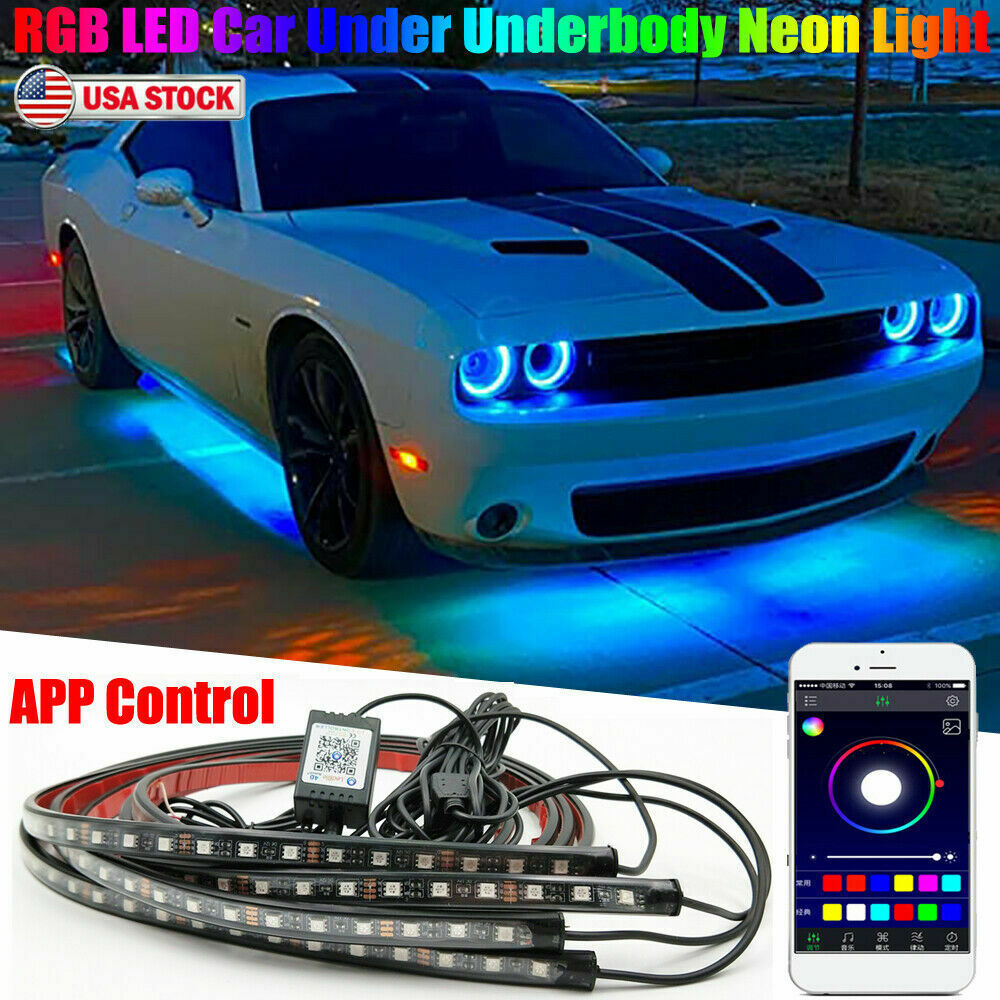 RGB Waterproof Car Underglow Light Flexible Strip