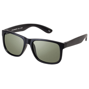 a pair of sunglasses with a black frame