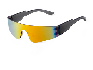 a pair of sunglasses on a white background