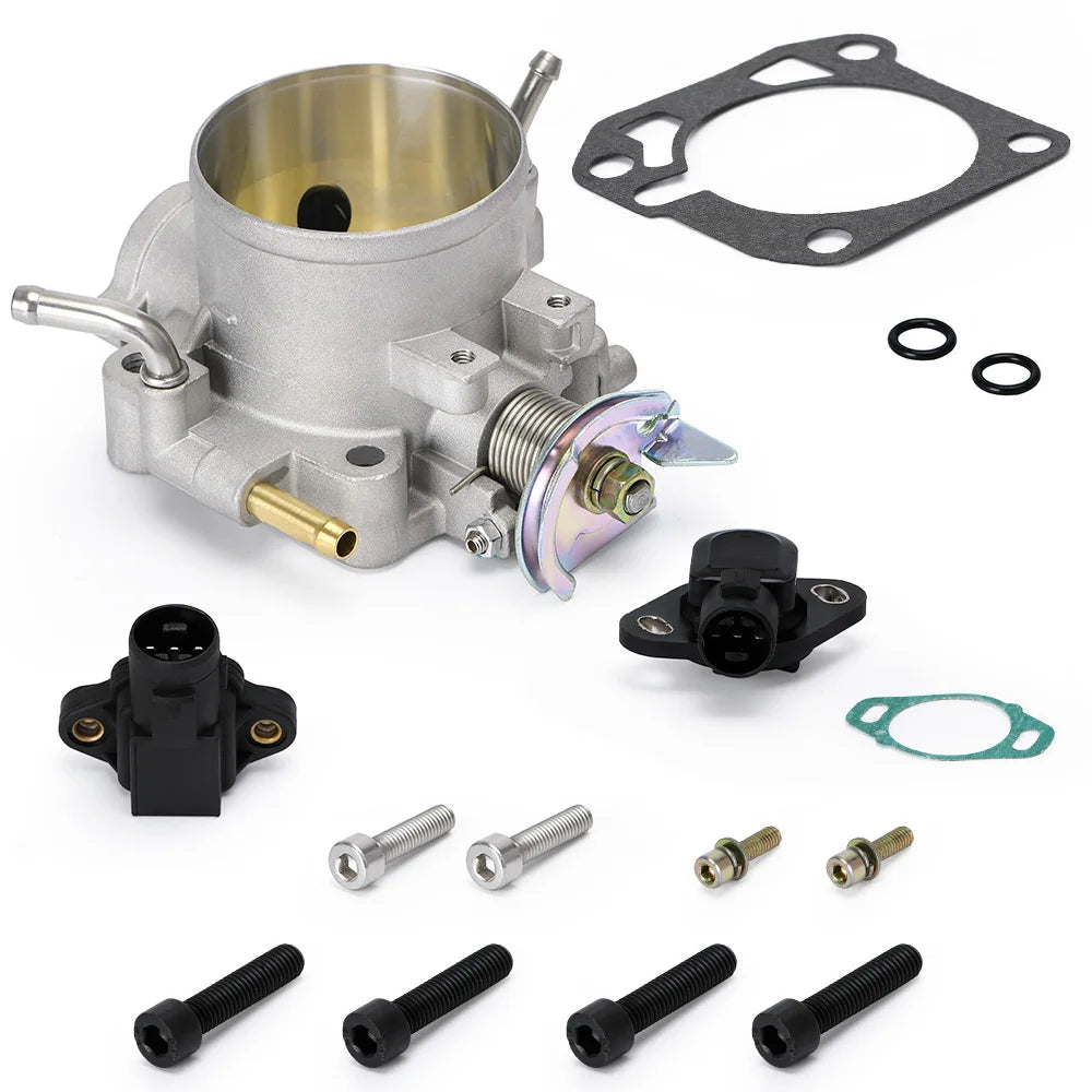 70mm Aluminum Throttle Body Intake Manifold for Honda B-Series and D-Series Engines  

Upgrade your vehicle's performance with this precision-engineered 70mm throttle body, designed for enhanced airflow and increased horsepower across the powerband.