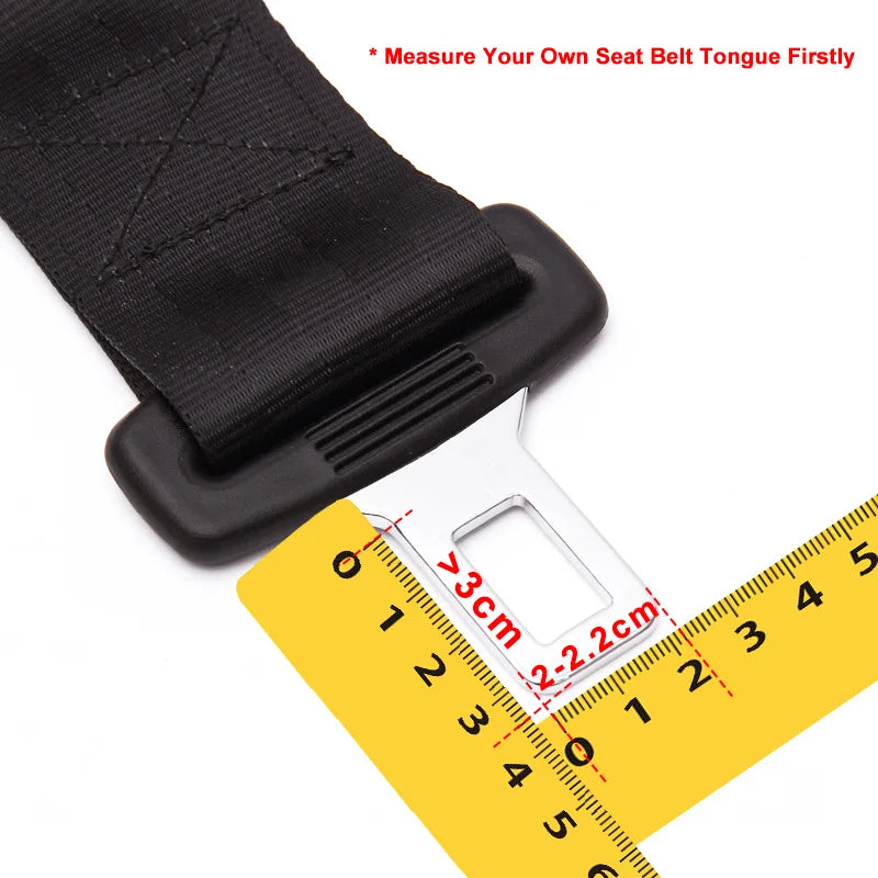 Adjustable Universal Seat Belt Extender for Enhanced Comfort & Child Safety