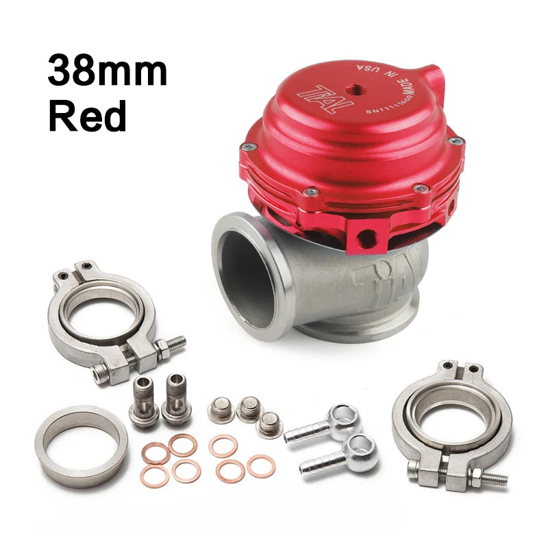 38mm Universal Turbo External Wastegate with V-Band Flange for Enhanced Boost Control

Experience unparalleled performance with this 38mm external wastegate, designed to optimize turbocharged engines. Crafted from high-strength cast steel and featuring