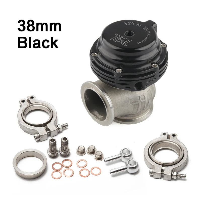 38mm Universal Turbo External Wastegate with V-Band Flange for Enhanced Boost Control

Experience unparalleled performance with this 38mm external wastegate, designed to optimize turbocharged engines. Crafted from high-strength cast steel and featuring