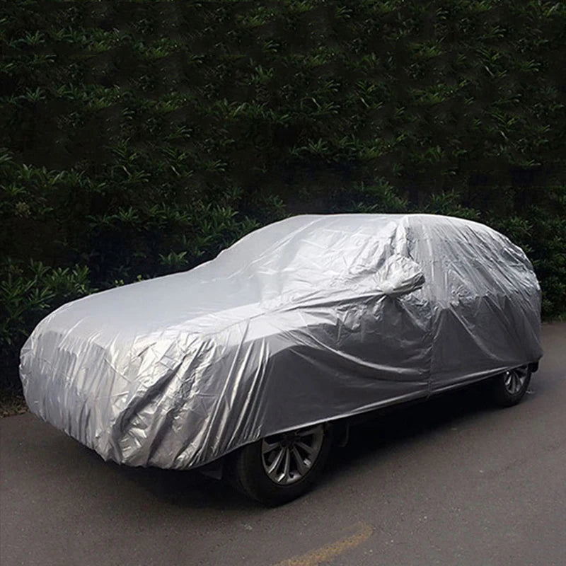 Full Car Cover for Sedans and SUVs - Waterproof, UV Protection, and Dustproof Shield for Indoor and Outdoor Use