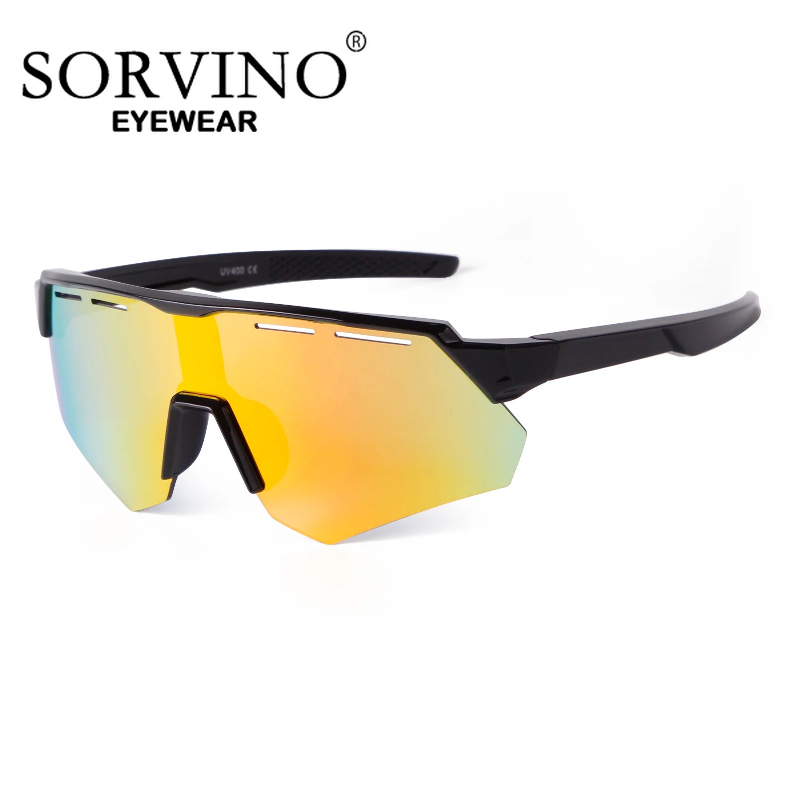 SORVINO Kids Cycling Sunglasses Sport Cycling Eyewear Mtb Boys Girls UV400 Children's Camping Goggles Outdoor Bike Sun Glasses