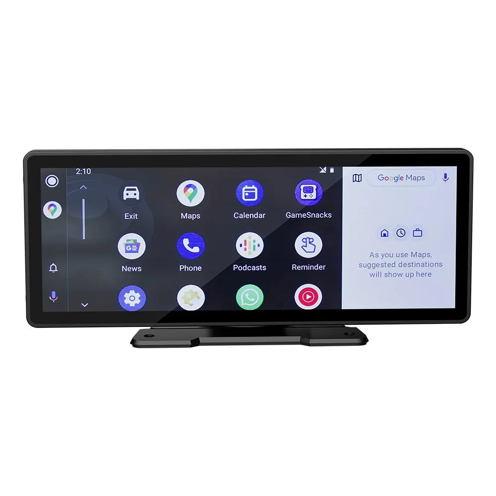 10.26-Inch Wireless Car Multimedia Player with Carplay & Android Auto for Seamless Connectivity