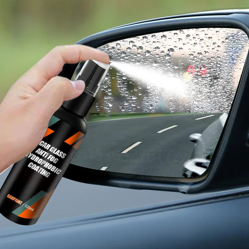 Hydrophobic Rain Repellent Spray for Windshields & Mirrors - Boost Visibility & Safety in Wet Conditions