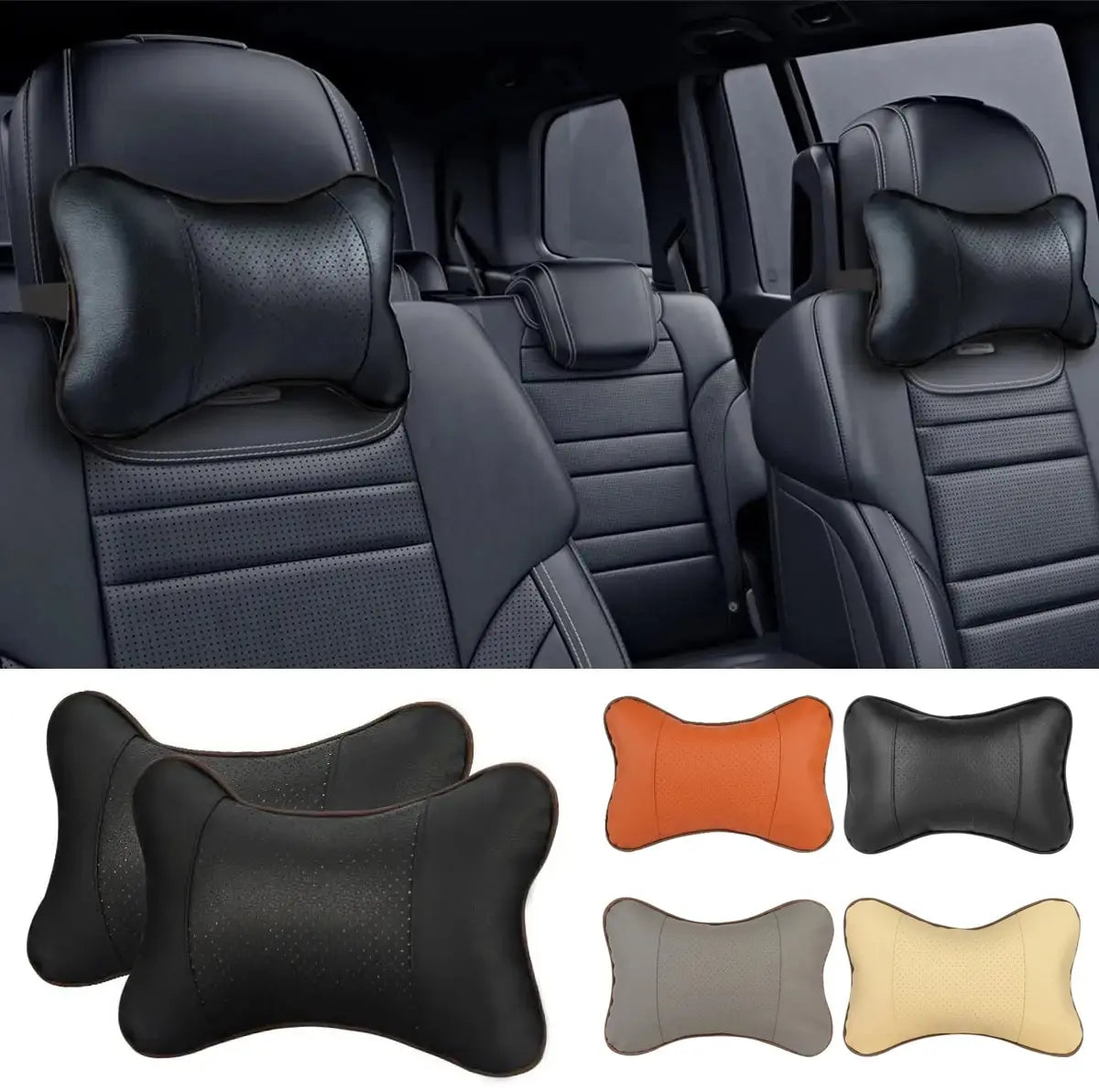 Neck Pillows Headrest For Car