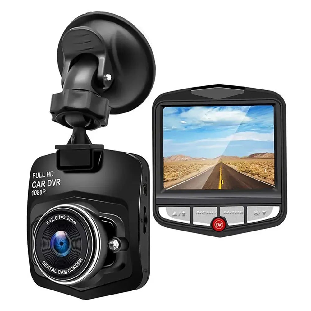 HD 1080P, DVR Recording Vehicle Dash Camera, 360 Degree Rotation, Portable Plug n Play with Rearview Camera