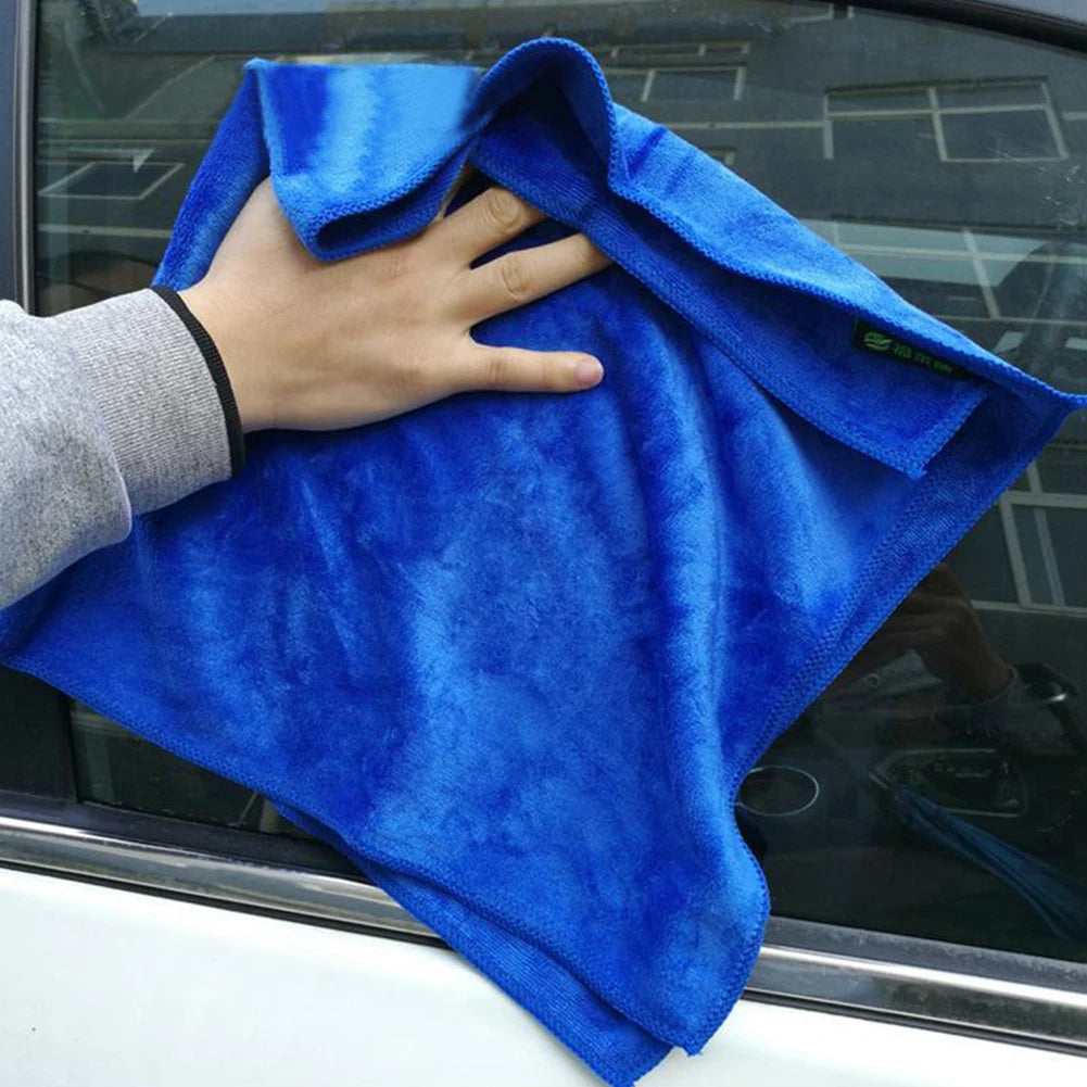 50Pcs Lint-Free Microfiber Cleaning Cloths for Car Detailing and Polishing  

Experience the ultimate cleaning solution with these 50 ultra-soft microfiber cloths. Designed for gentle yet effective cleaning, they ensure a scratch-free finish on all