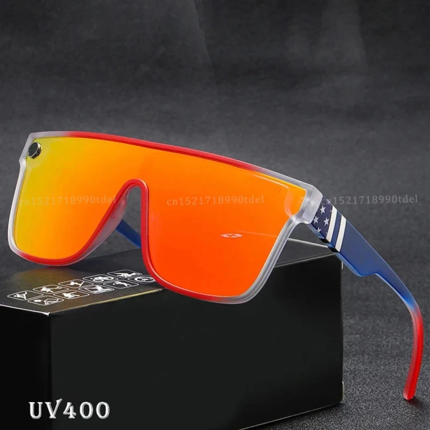 Windproof Sport Sunglasses  UV400 Polariozed Protection for Driving