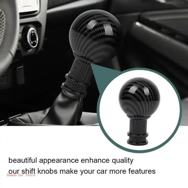 fix Gear Shift Knob Car Shift Gear Knob Handle with M8-M10 Adapter