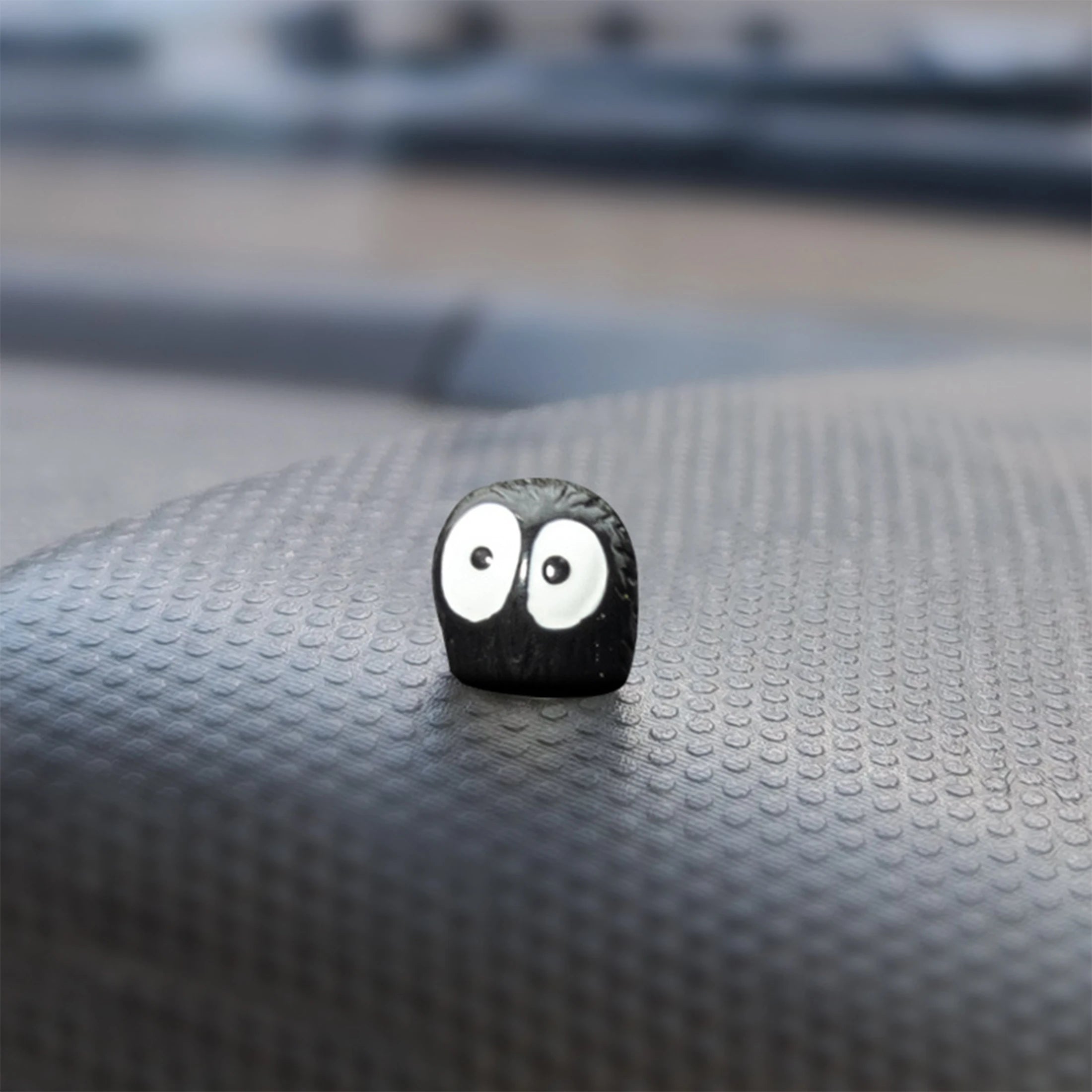 Big-Eyed Black Ball Car Interior Figures