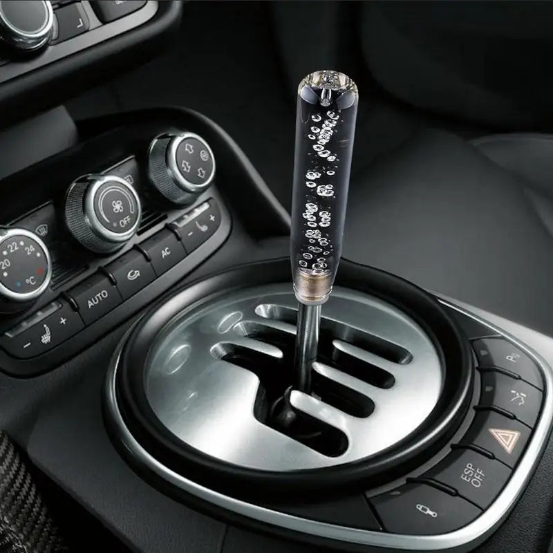 Transparent Crystal Buble Shift Knob