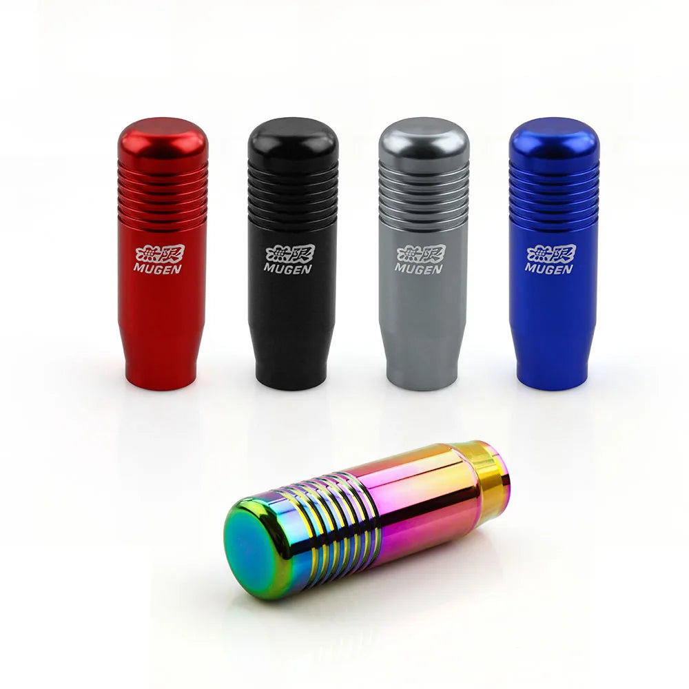 New 8.5cm Mugen Aluminum Gear Shift Knob Gear Stick Manual Transmission Racing Gear Shifter Head Knob For Honda with Logo SFN016