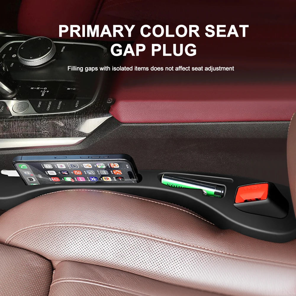 Universal Car Seat Gap Filler - Stylish Leak-Proof Interior Organizer for Vehicles