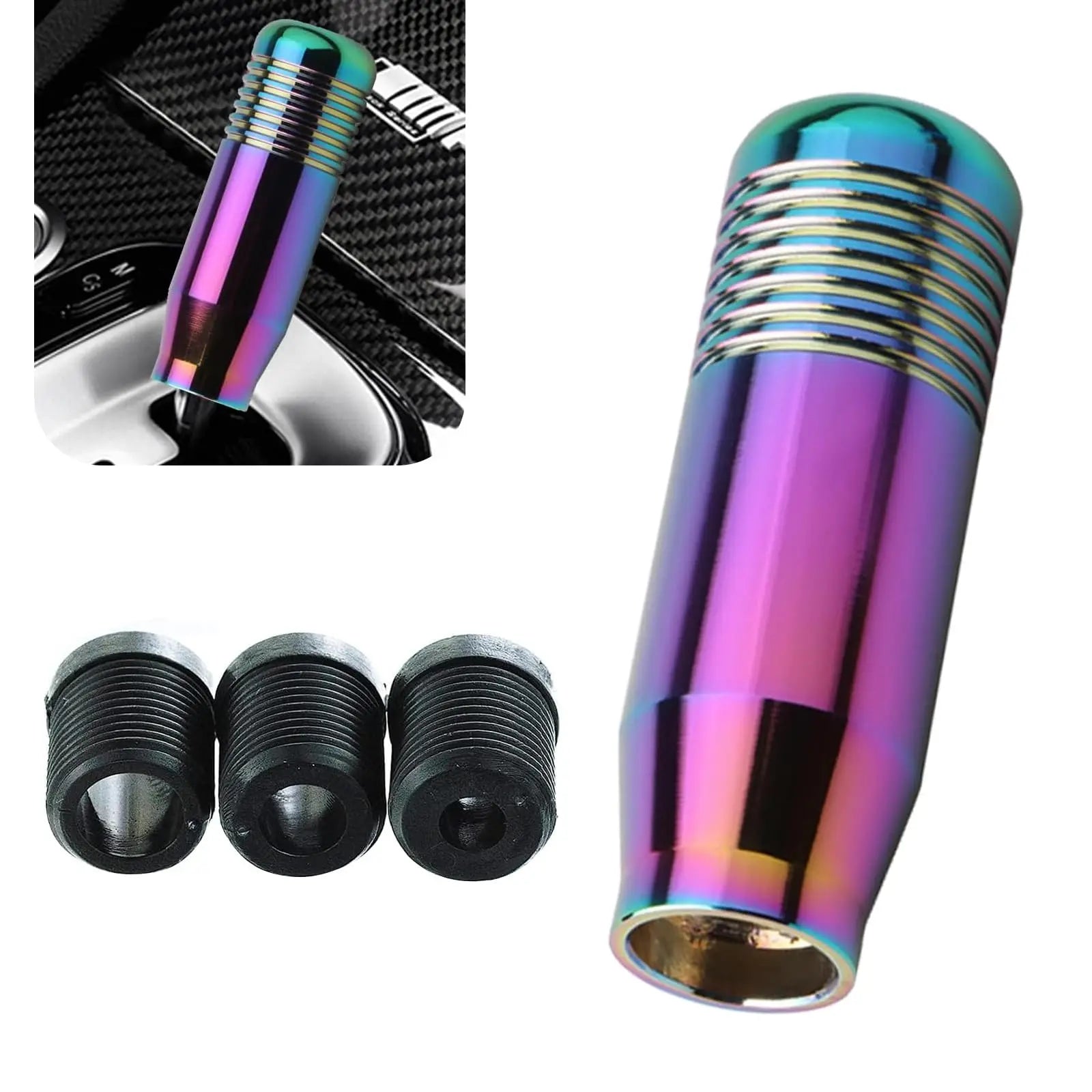 Non-Slip Textured Shift Knob ,High Quality Alloy Alluminum