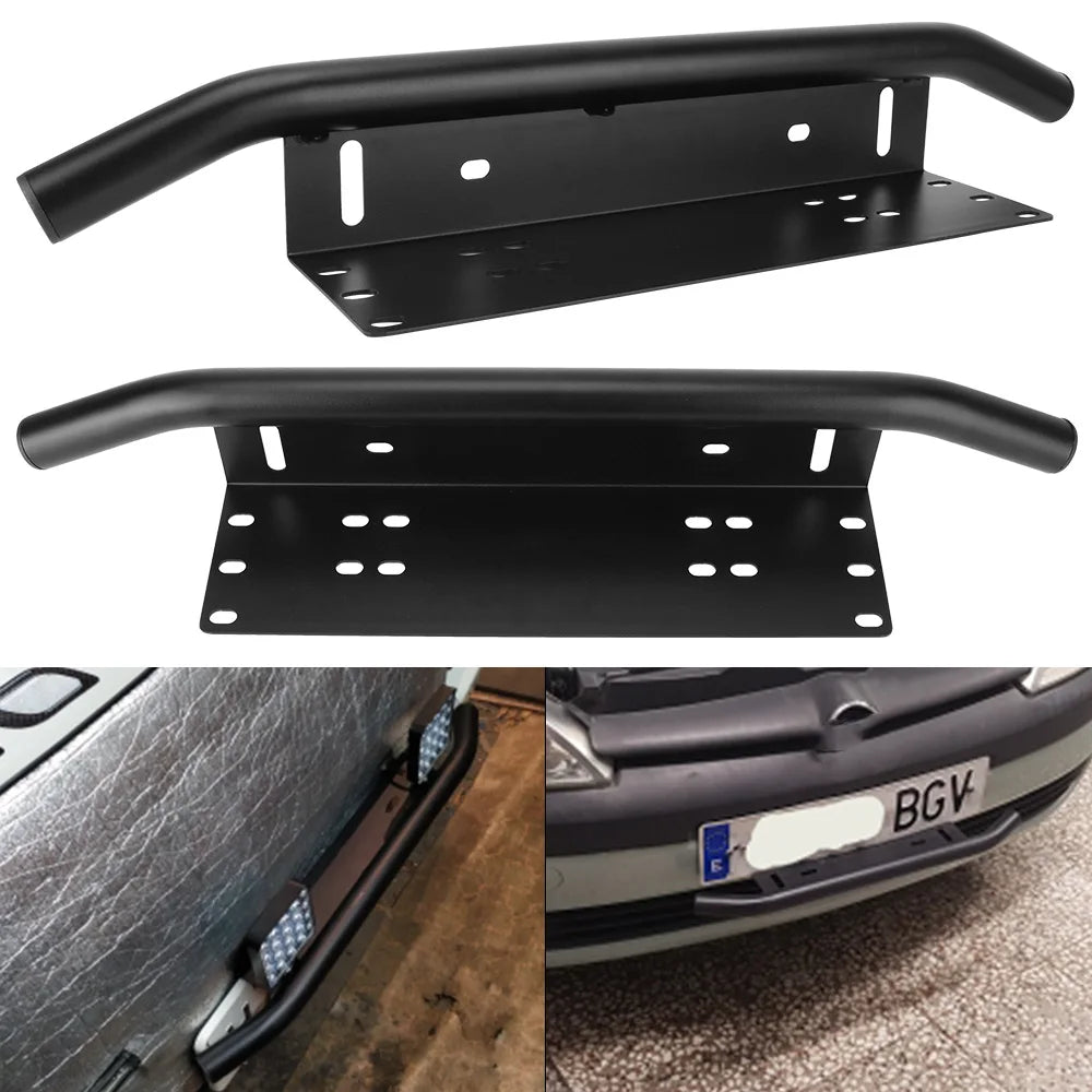 Heavy-Duty Universal LED Light Bar Mount for Off-Road SUV Bumper Frame