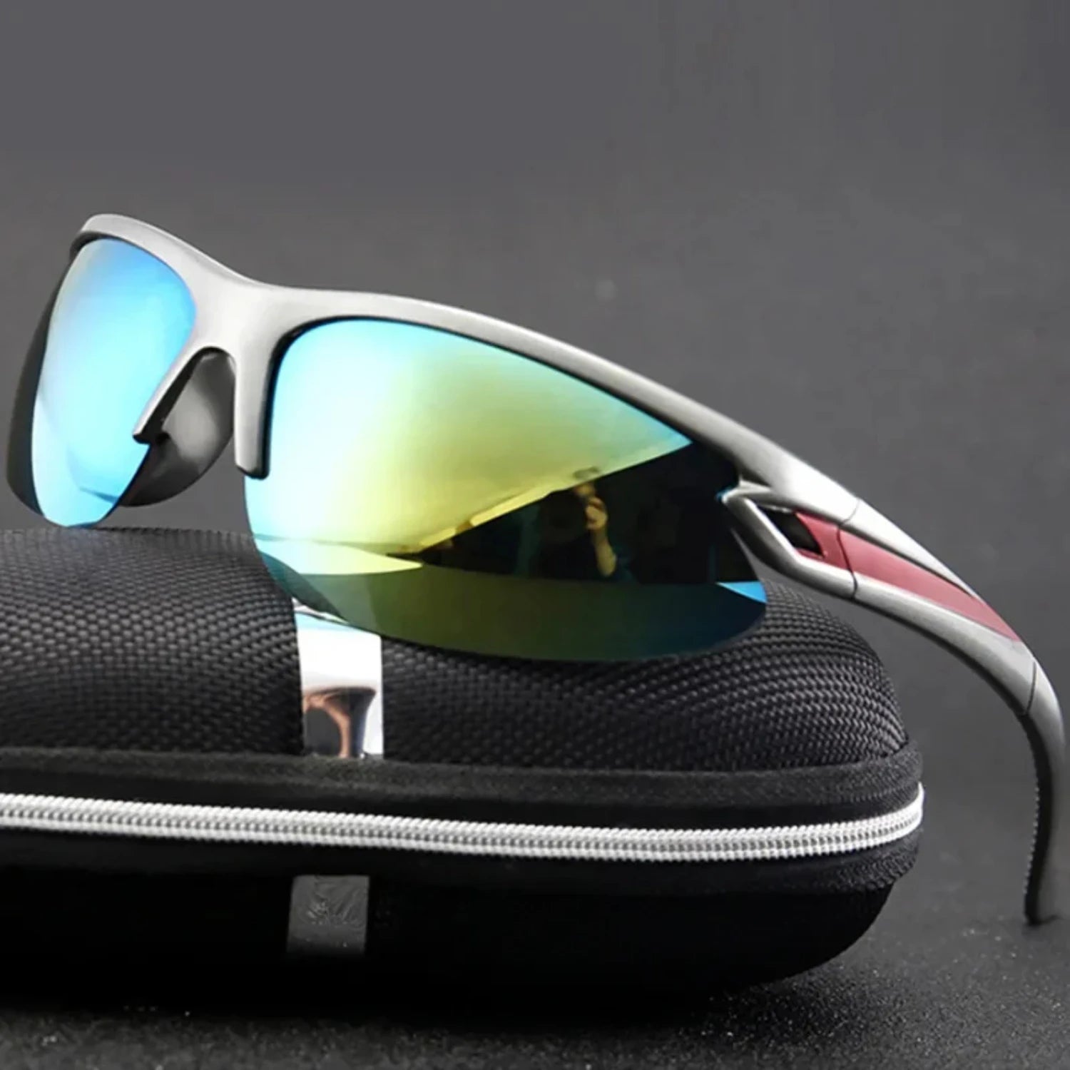 New Style Outdoor Wild Riding Outing Sports Sunglasses Avant-garde Fashion Trend Colorful Sunglasses Glasses