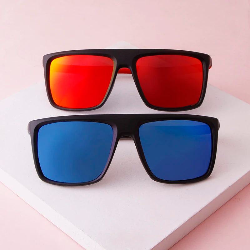 Polarized Square Sunglasses for Active Men  Women - Hot New Color Film Versatile for Outdoor Sports  Cycling