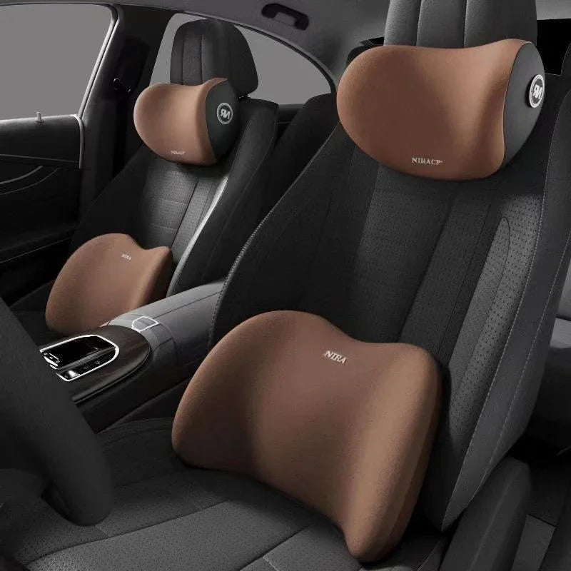 Car Headrest, High-quality memory foam Neck Pillow Cushion for Head Rest