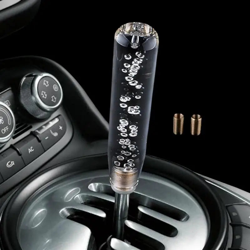 Transparent Crystal Buble Shift Knob