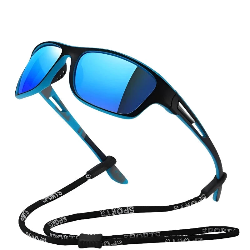 Color-changing Polarized Sport Sunglasses, Water-proof Coating, Anti-glare, UV400