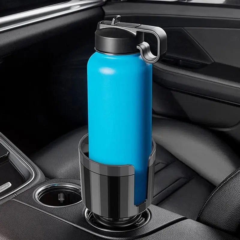 Adjustable Car Cup Holder for Larger Water Bottles and Coffee Cups - Expandable Car Mount Drink Holder