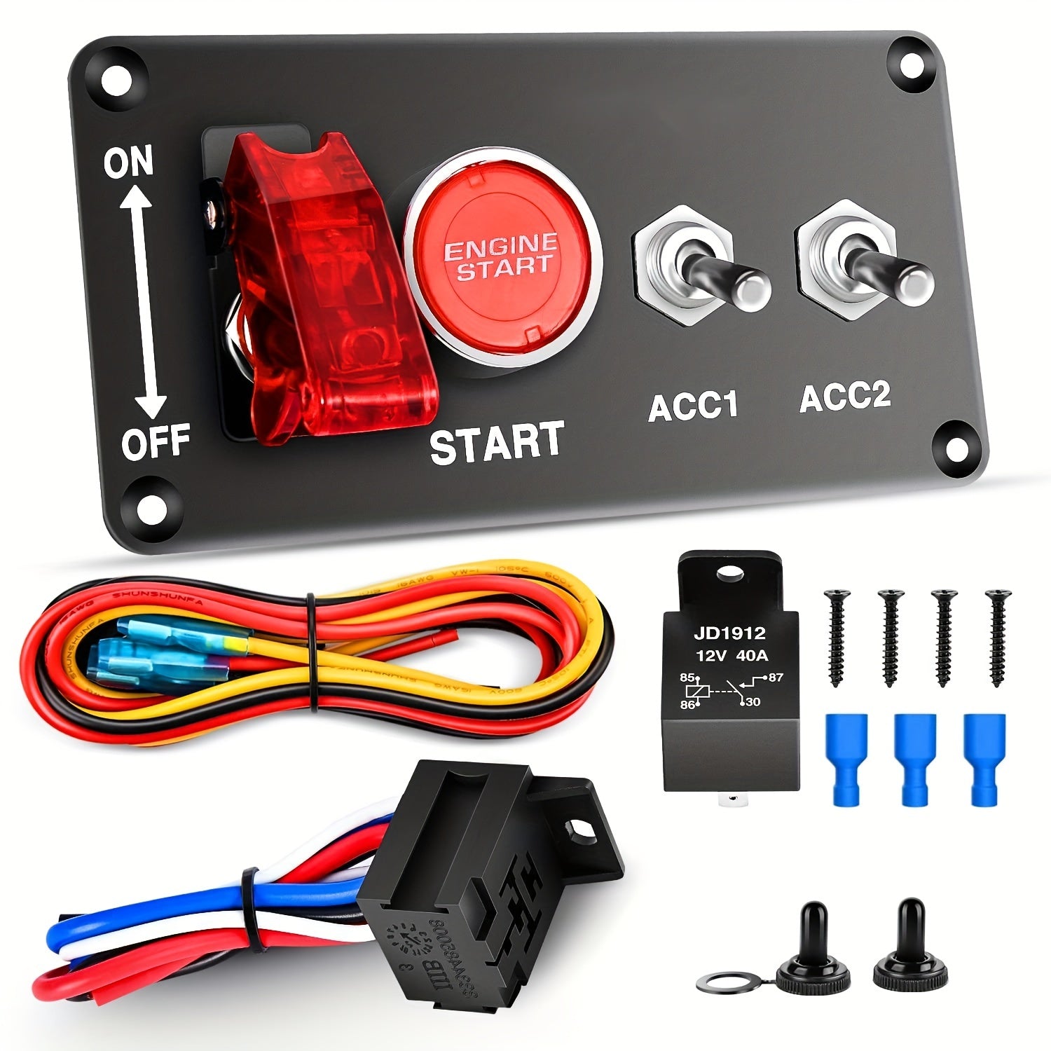 Revolutionary Keyless Ignition System: Seamless Push-Start Upgrade for RVs, Trucks, and Boats