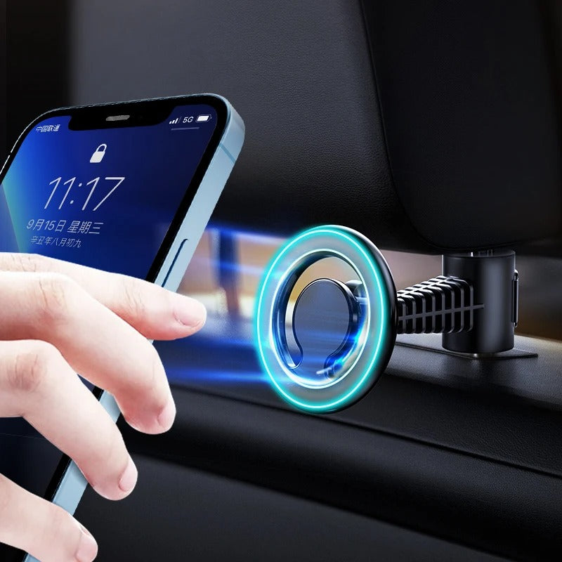 Magnetic Phone Car Mount, Air Vent Car Phone Holder with Strongest Magnet, Car Cradle for iPhone